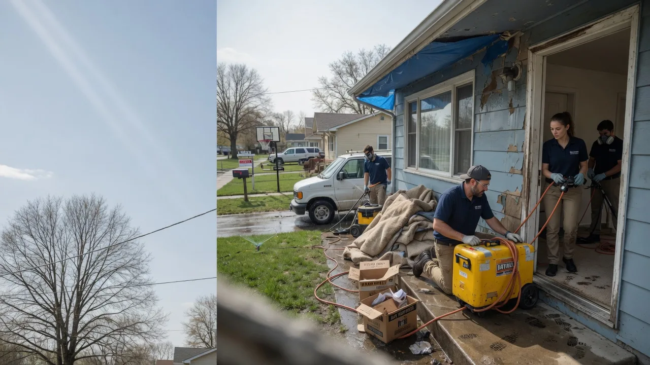 Basement Flood Cleanup in Plumtree, NC near me
